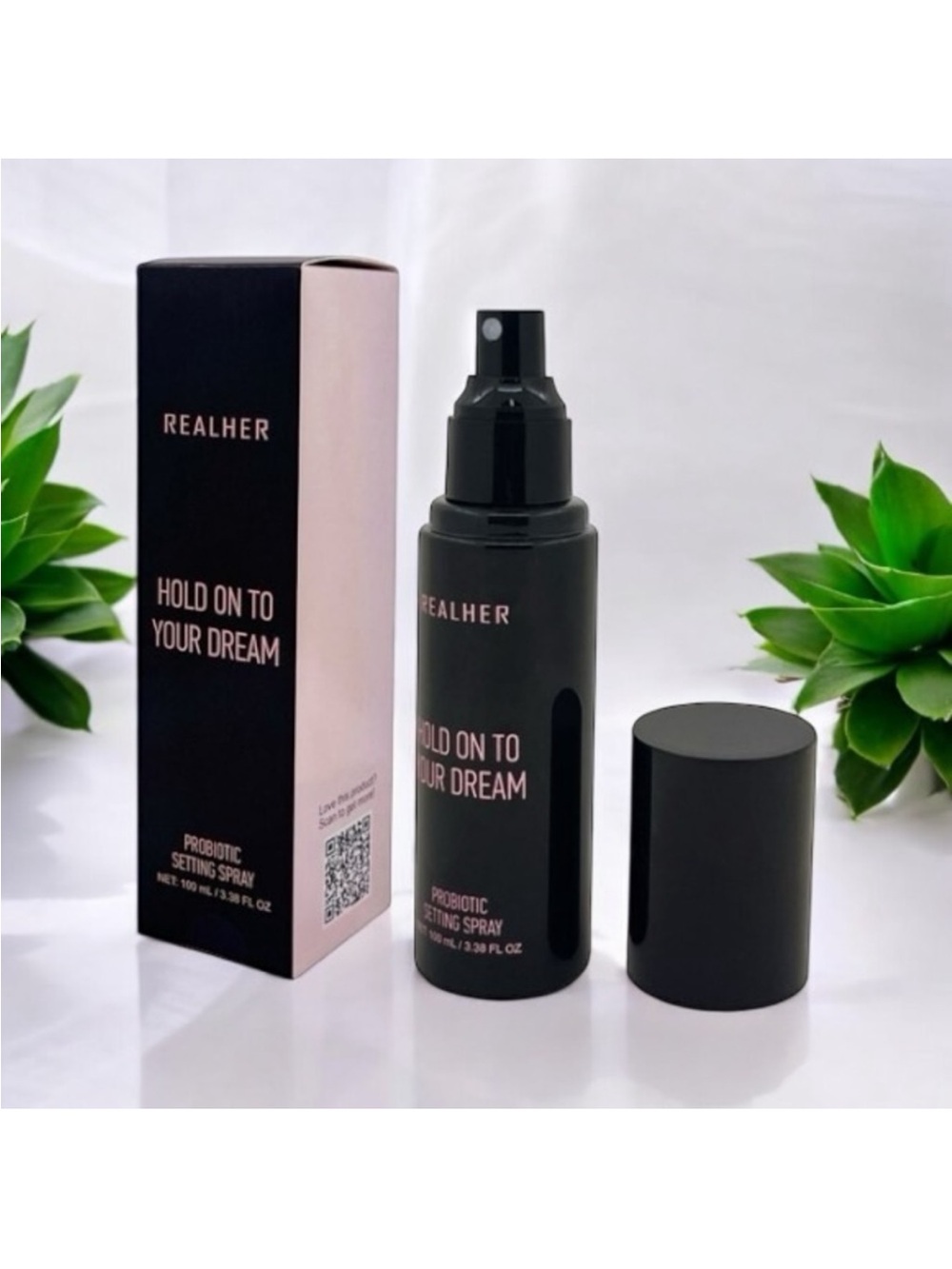 REALHER Probiotic Setting
Spray with antioxidants
